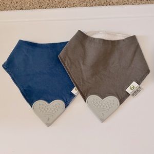 Teething bibs by pickle and olive